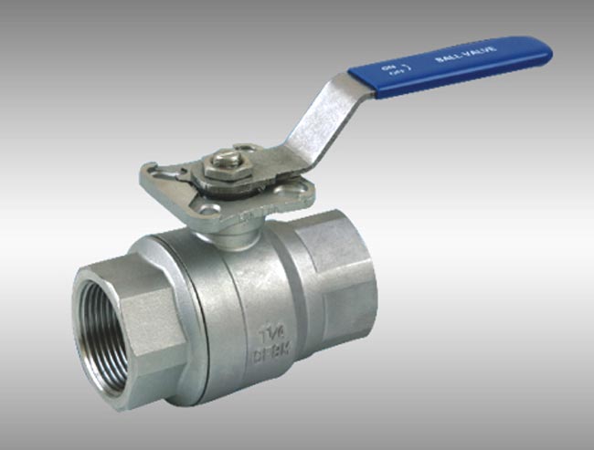 2-PC Ball Valve With Mounting Pad