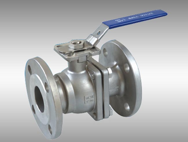 2-PC Flanged Ball Valve With Mounting Pad(ANSI)