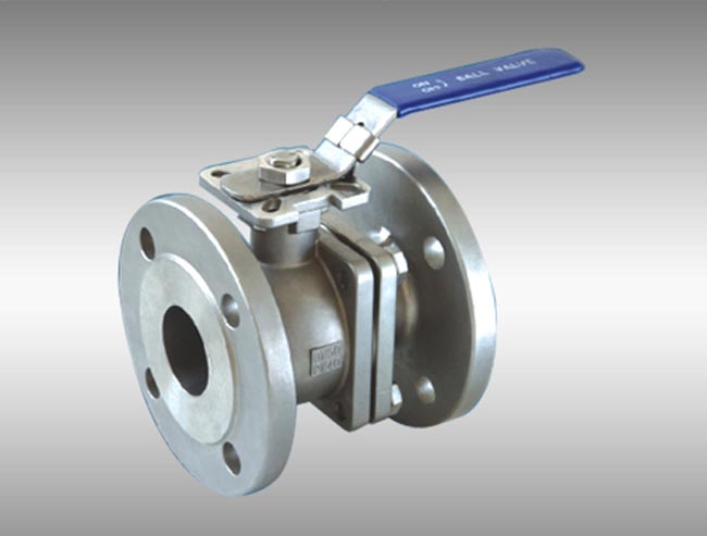 2-PC Flanged Ball Valve With Direct Mounting Pad(DIN)