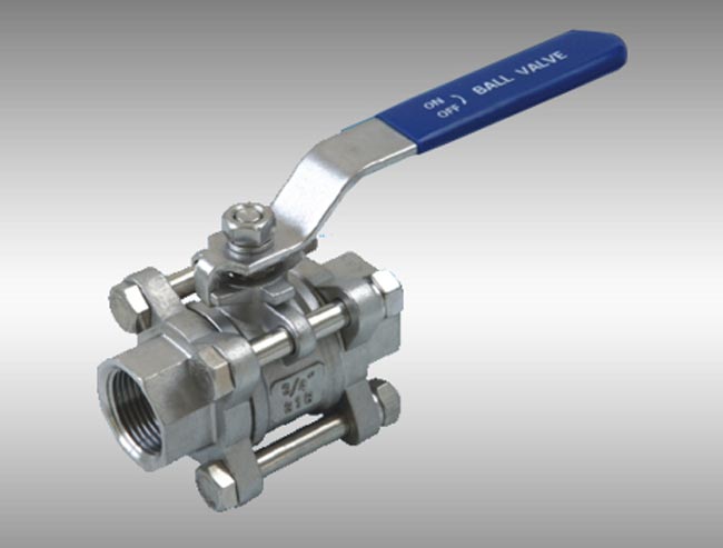 3-PC Thread Ball Valve