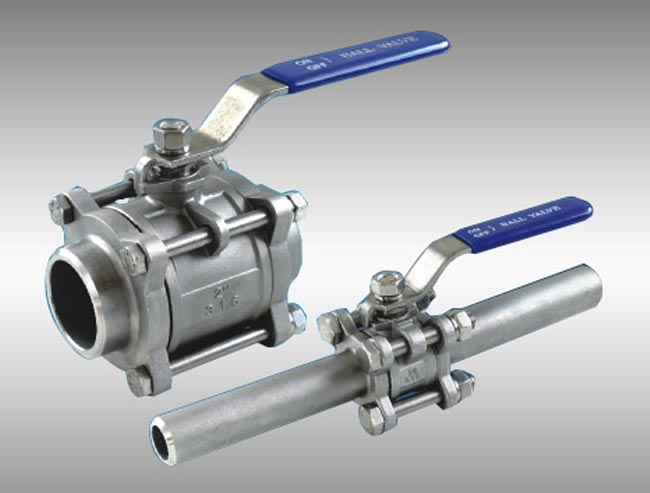 3-PC Butt Weld Ball Valve